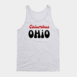 Retro Columbus Ohio Tank Top